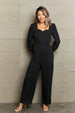 BazaarBey Sweetheart Neck Flounce Sleeve Jumpsuit 