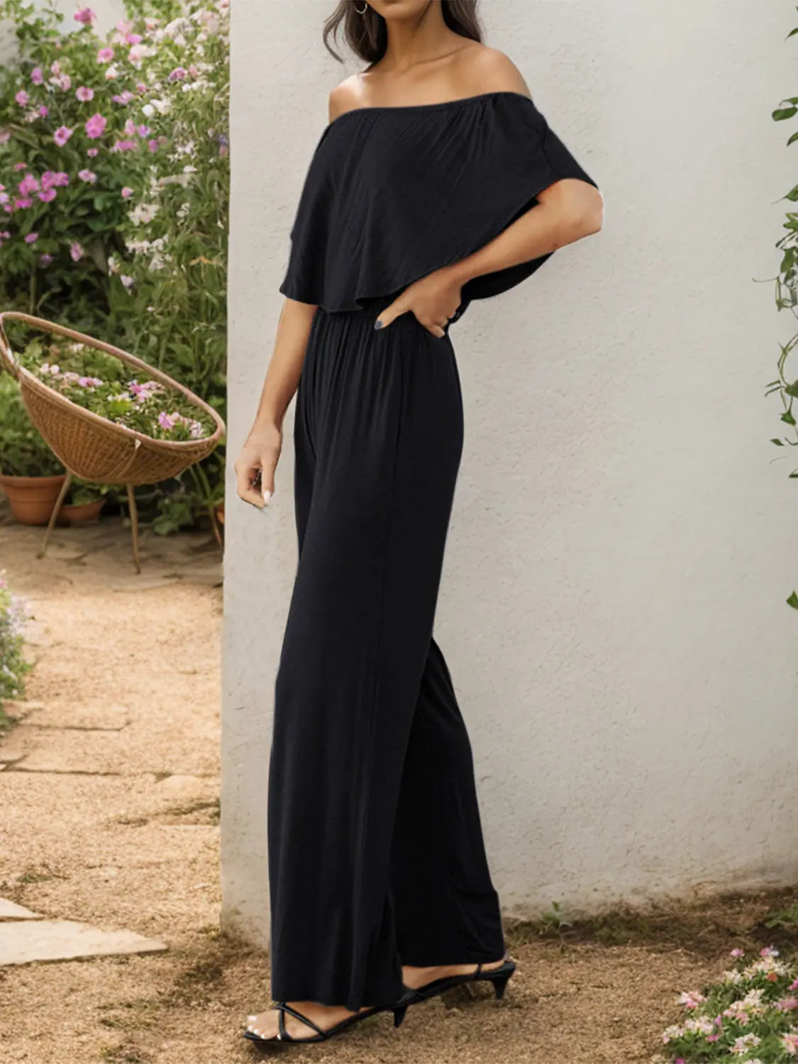  Wide Leg Jumpsuit Trendsi