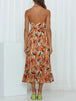 Printed Sleeveless Midi Cami dress -BazaarBey - www.shopbazaarbey.com