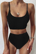  Spaghetti Strap Two-Piece Swim Set Trendsi