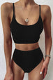  Spaghetti Strap Two-Piece Swim Set Trendsi