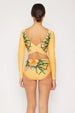  Swim Cool Down Longsleeve One-Piece Swimsuit Trendsi