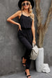 Spaghetti Strap Jumpsuit with Pockets Trendsi