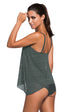  Spaghetti Strap Scoop Neck Tankini Set Trendsi