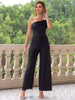Ruched One Shoulder Jumpsuit Trendsi