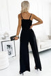 Spaghetti Strap Split Jumpsuit Trendsi
