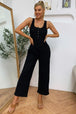 Sleeveless Straight Leg Jumpsuit Trendsi