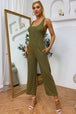 Sleeveless Straight Leg Jumpsuit Trendsi
