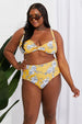 BazaarBey   Take A Dip Twist High-Rise Bikini in Mustard 