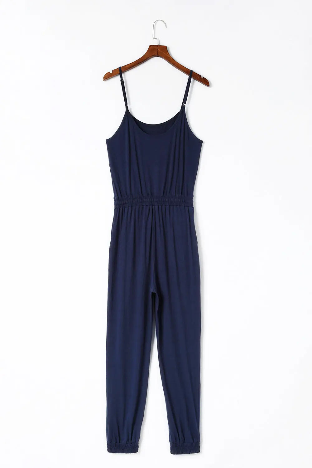 Spaghetti Strap Jumpsuit with Pockets Trendsi