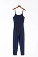 Spaghetti Strap Jumpsuit with Pockets Trendsi
