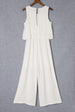 Round Neck Sleeveless Jumpsuit Trendsi