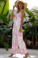 Tie-Dye Spaghetti Strap Jumpsuit with Pockets Trendsi