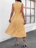 Striped  Sleeveless Midi Dress -BazaarBey - www.shopbazaarbey.com