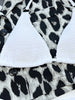 Textured Halter Neck Tie Side Bikini Set Trendsi