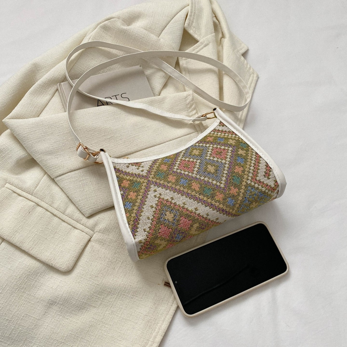 Printed Crossbody Bag Trendsi