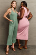  Don't Get It Twisted  Rib Knit Jumpsuit Trendsi