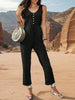 Tied Sleeveless Jumpsuit with Pockets Trendsi