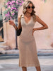 Openwork  Cover Up Dress Trendsi