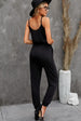 Spaghetti Strap Jumpsuit with Pockets Trendsi