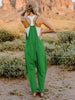   Sleeveless V-Neck Pocketed Jumpsuit Trendsi