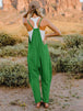   Sleeveless V-Neck Pocketed Jumpsuit Trendsi