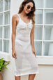 Openwork  Sleeveless Cover Up Trendsi