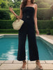 Tube Jumpsuit with Pockets Trendsi