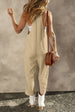 Pocketed Spaghetti Strap Wide Leg Jumpsuit Trendsi