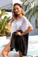 Slit  V-Neck Cover Up Trendsi