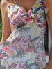 Printed Surplice Wide Strap Two-Piece Swim Set Trendsi