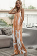 Tie-Dye Spaghetti Strap Jumpsuit with Pockets Trendsi