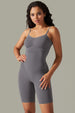 Spaghetti Strap Active Romper Trendsi