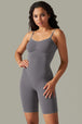 Spaghetti Strap Active Romper Trendsi