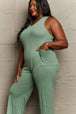  Don't Get It Twisted  Rib Knit Jumpsuit Trendsi