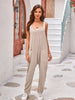 BazaarBey Spaghetti Strap Jumpsuit with Pockets 