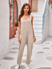 BazaarBey Spaghetti Strap Jumpsuit with Pockets 