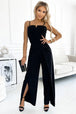 BazaarBey Spaghetti Strap Split Jumpsuit 