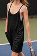 Pocketed Spaghetti Strap Romper Trendsi