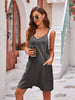 Spaghetti Strap Romper with Pockets Trendsi