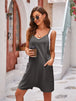 Spaghetti Strap Romper with Pockets Trendsi