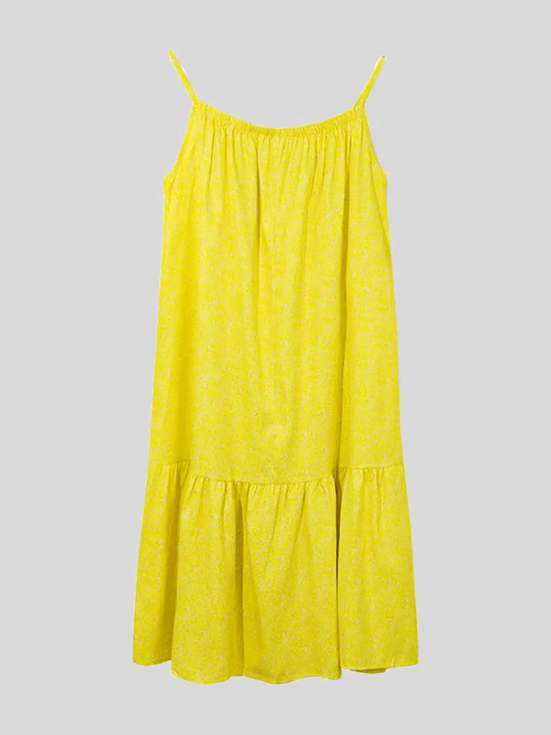 Full Size Printed Sleeveless Mini Cami Dress -BazaarBey - www.shopbazaarbey.com