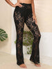 Lace High Waist Swim Pants Trendsi