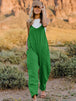   Sleeveless V-Neck Pocketed Jumpsuit Trendsi