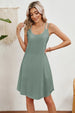  Scoop Neck Double Strap Dress -BazaarBey - www.shopbazaarbey.com