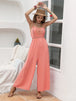  Spaghetti Strap Wide Leg Jumpsuit Trendsi