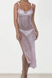 Slit Scoop Neck Sleeveless Cover Up Trendsi