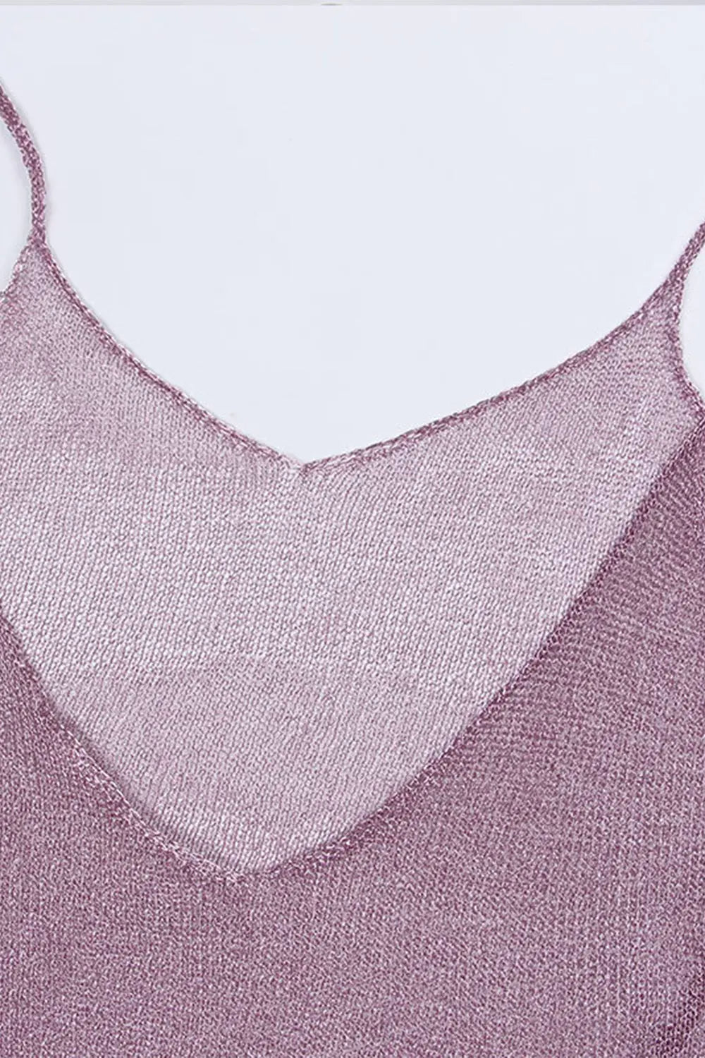 Slit Scoop Neck Sleeveless Cover Up Trendsi