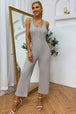 Sleeveless Straight Leg Jumpsuit Trendsi