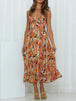 Printed Sleeveless Midi Cami dress -BazaarBey - www.shopbazaarbey.com